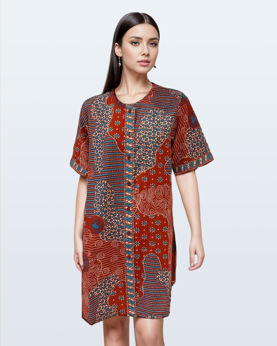 Days By Danar Hadi Dress - Sekar Jagad Modern Tosca