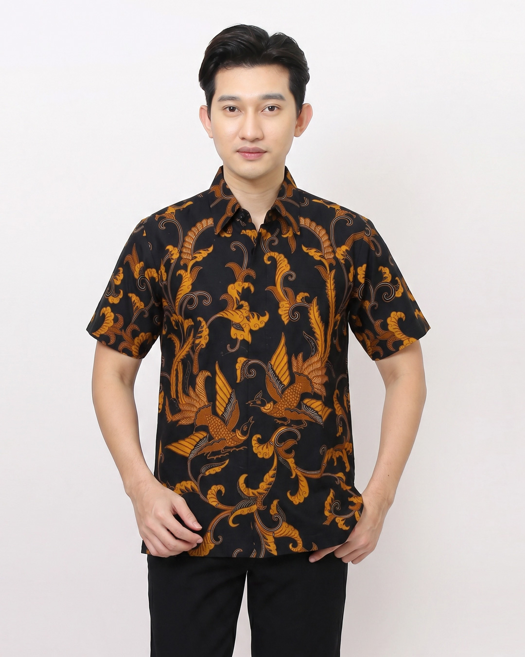 Kemeja Batik Lengan Pendek Peksi Nendro Sogan