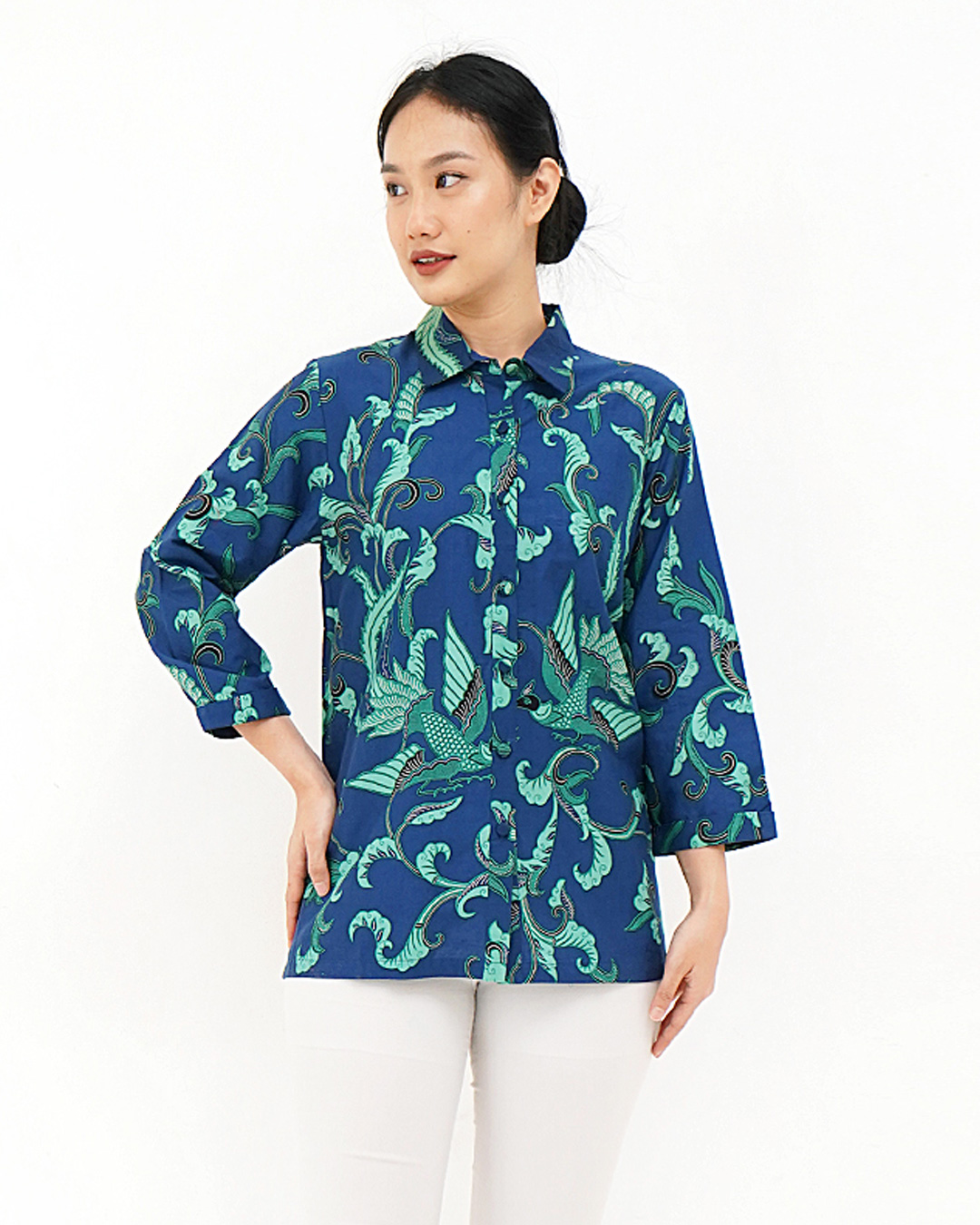 nendro kerah biru cover