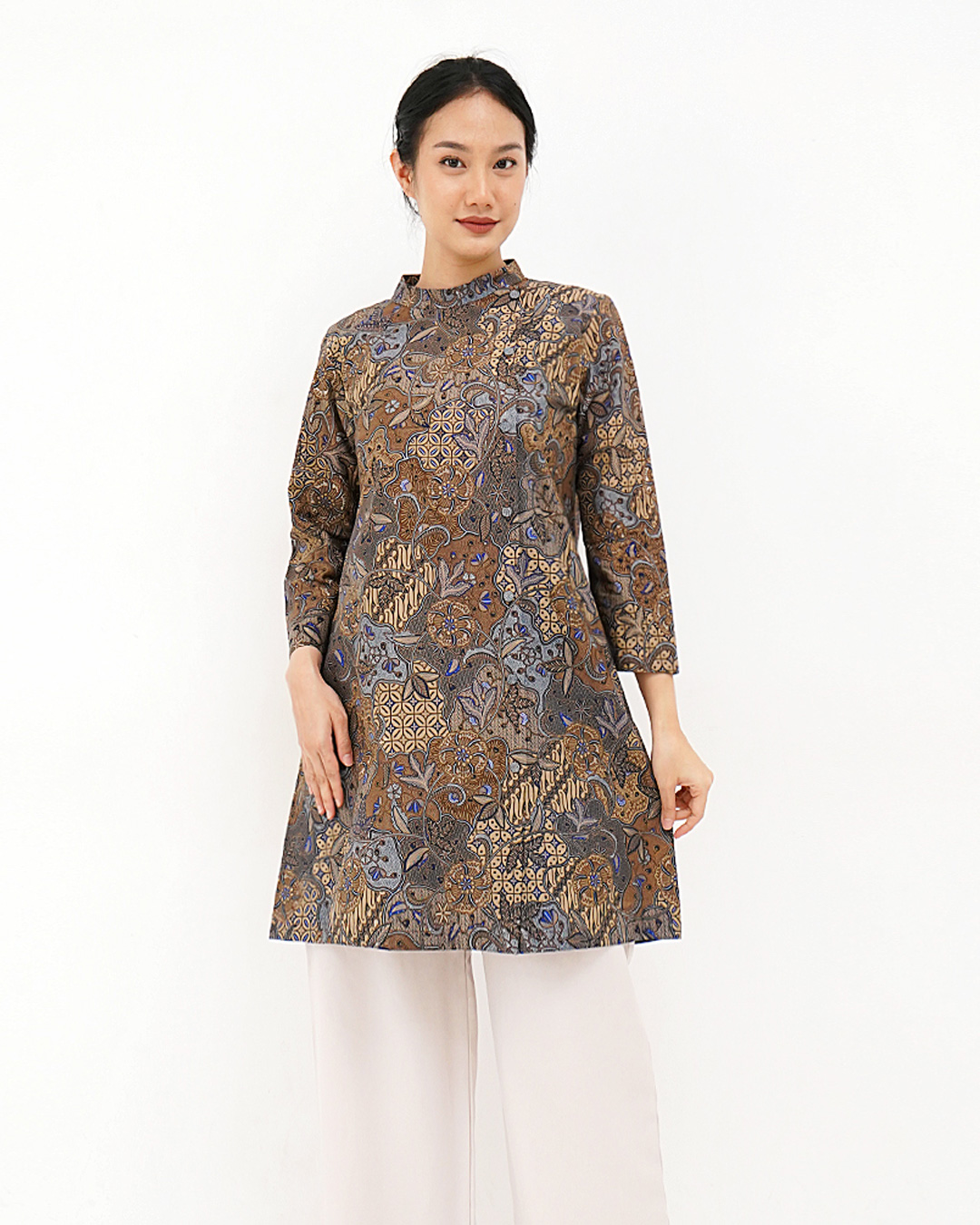 Lengan Panjang Tambal Kinasih - Abu 1