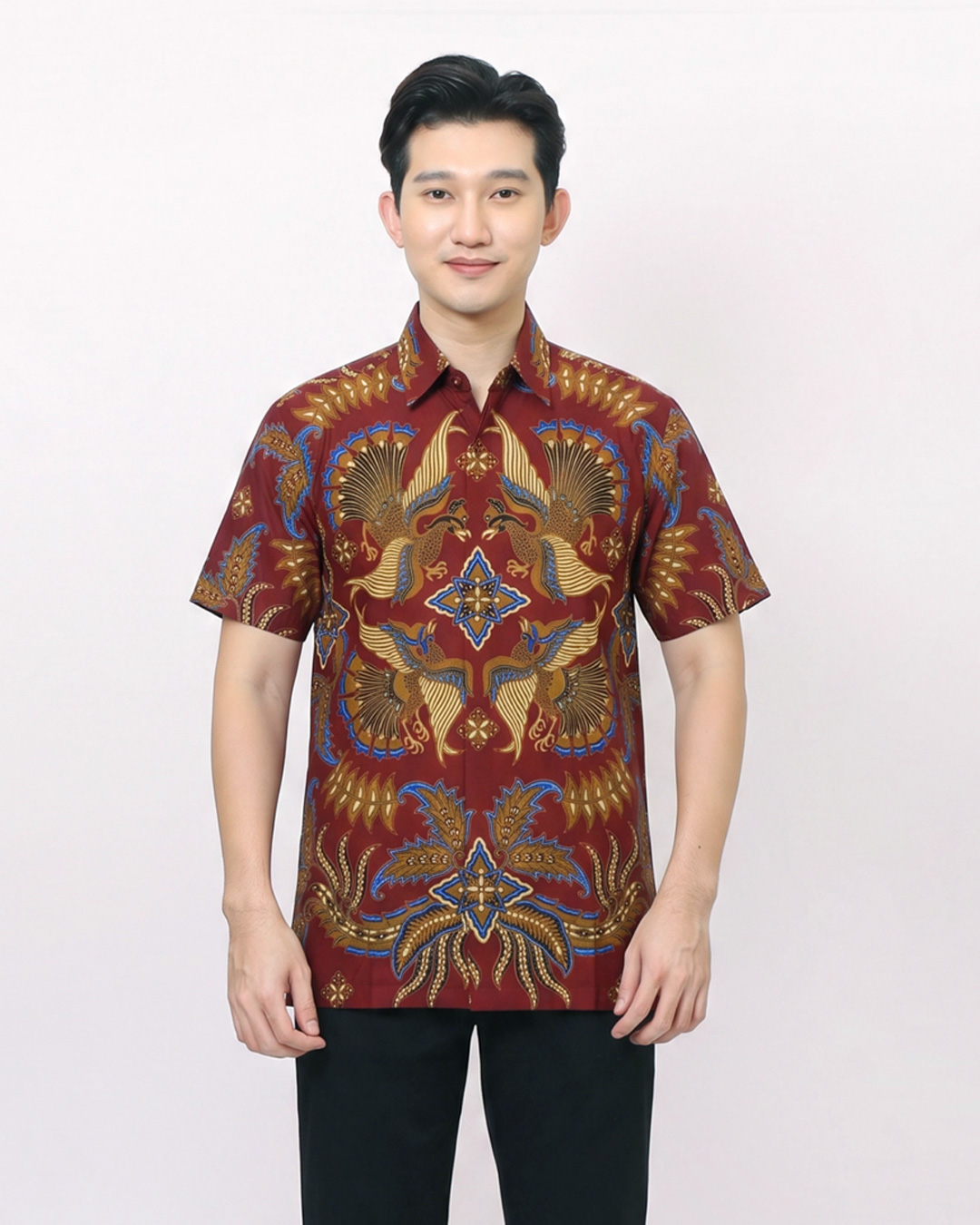 merak sakembaran merah pendek